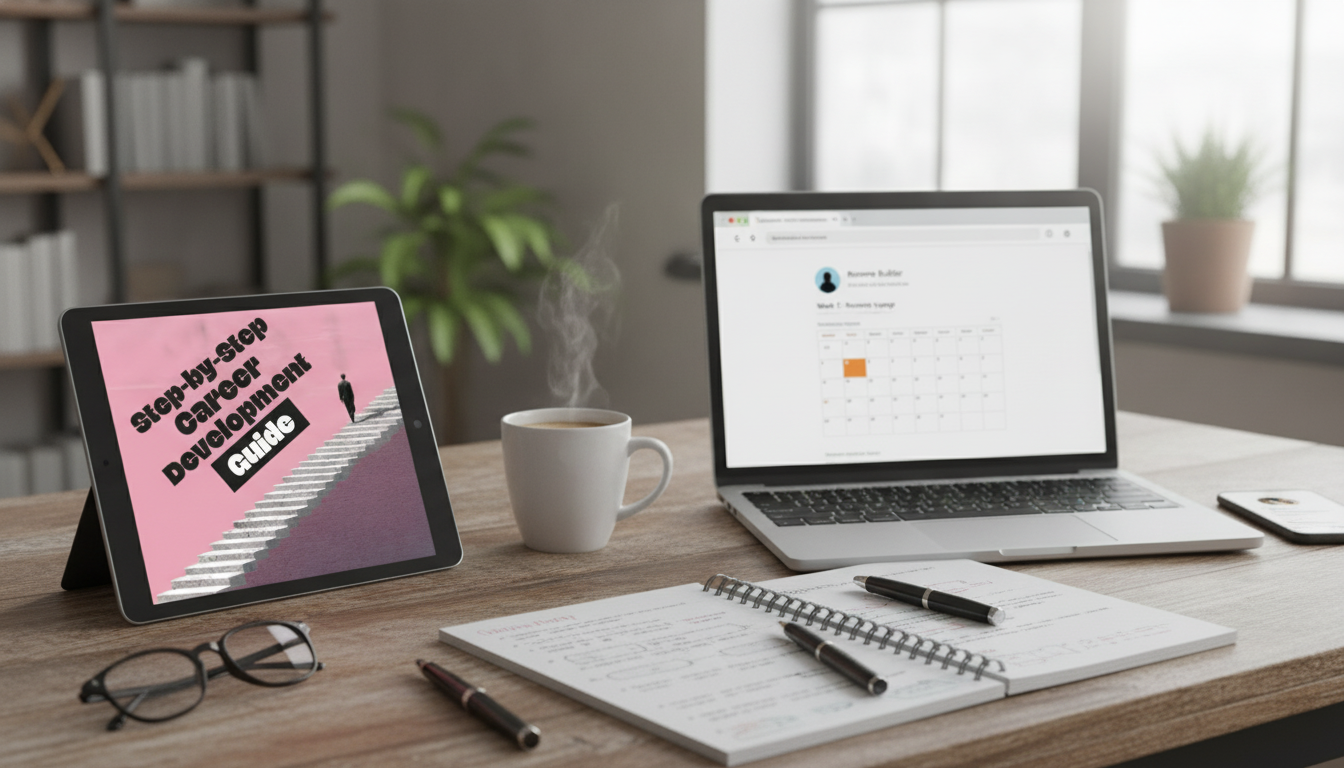 12-Week Career Growth Plan: Resume, Networking, Job Search