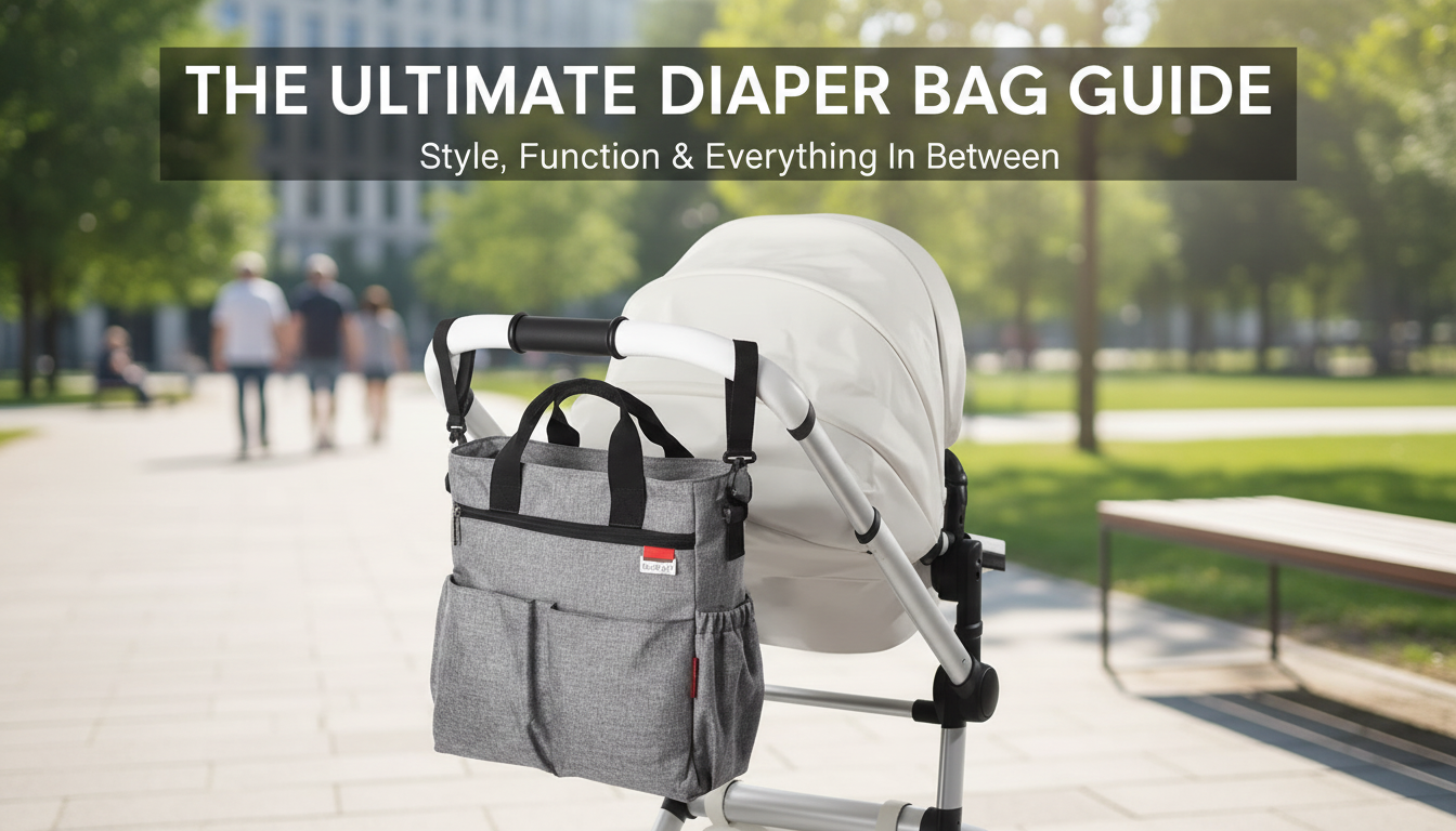 Waterproof Diaper Tote for Moms: Organized & Wipe-Clean