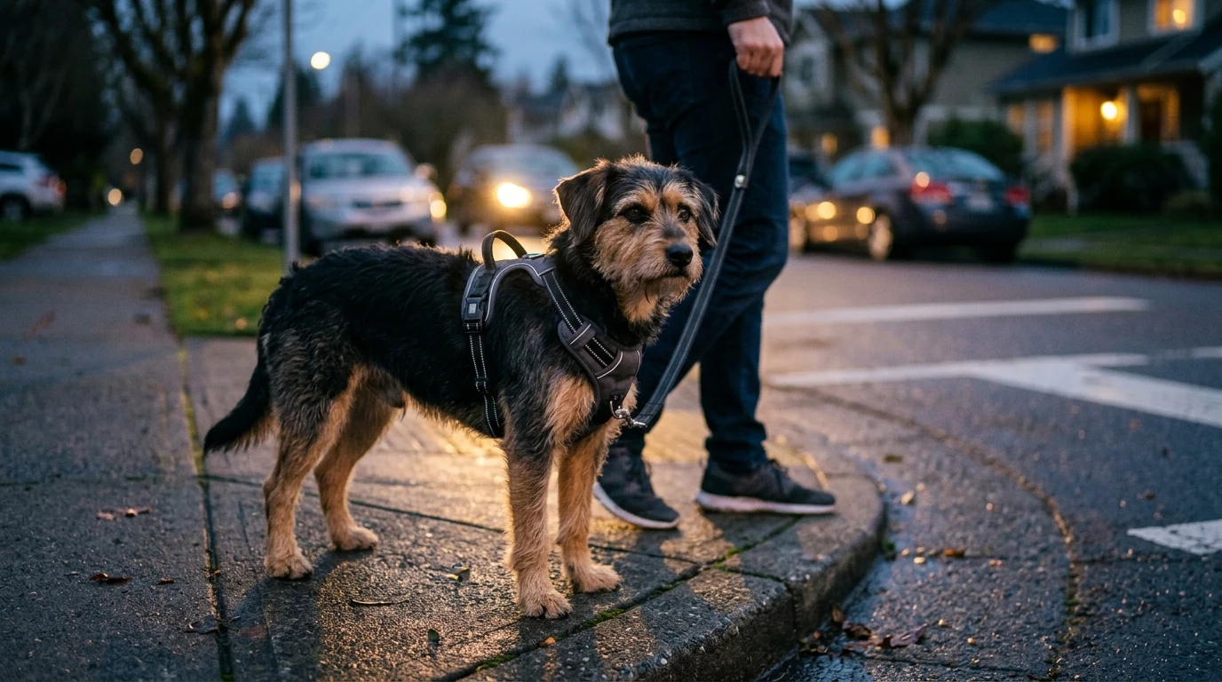 Adjustable Reflective Dog Harness: Fit, Control & Visibility