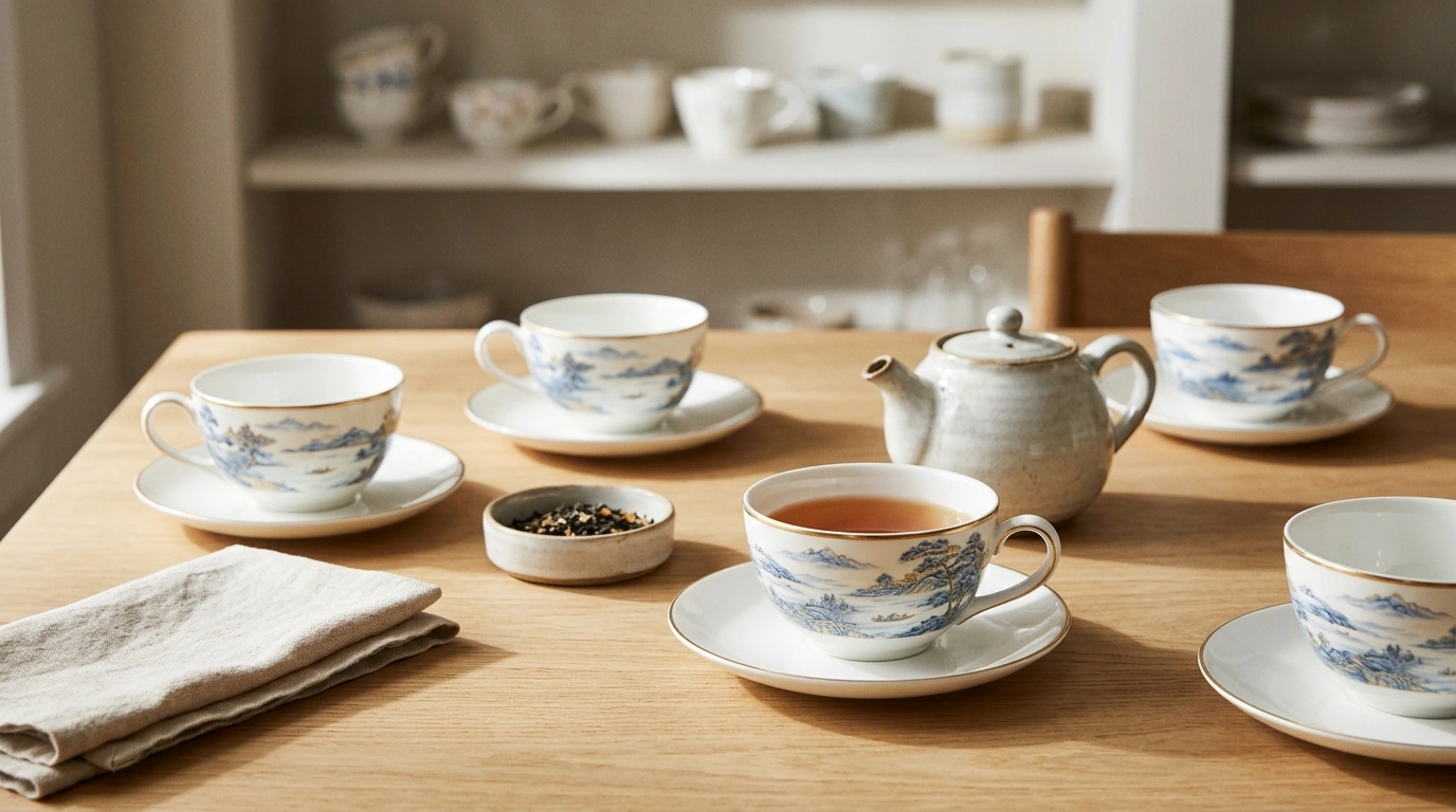 Scenic Porcelain Tea Cups: Style, Care & Buying Tips