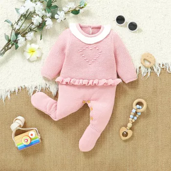 Knitted Baby Girl Romper Fit, Layers & Care Guide